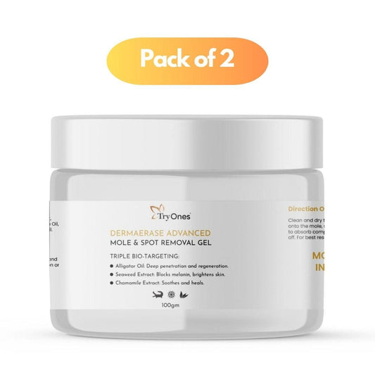 Mole and Spot Removal Gel 200 gm Pack of 2
